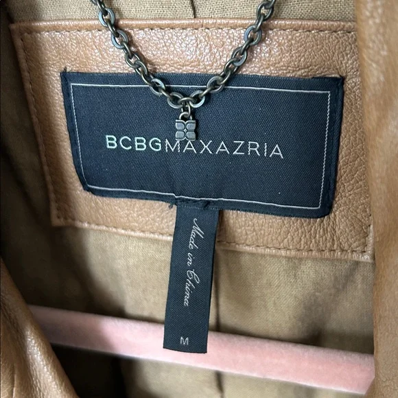 BCBG Leather Moto Jacket - Picture 4 of 9